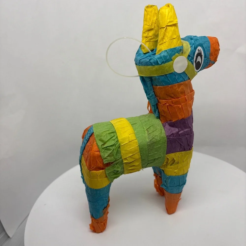 Colorful Striped Llama Pinata Party Decoration Fiesta Celebration‎ Loot 7
